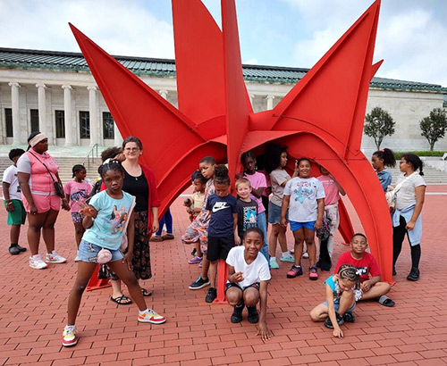 Children at Art Museum